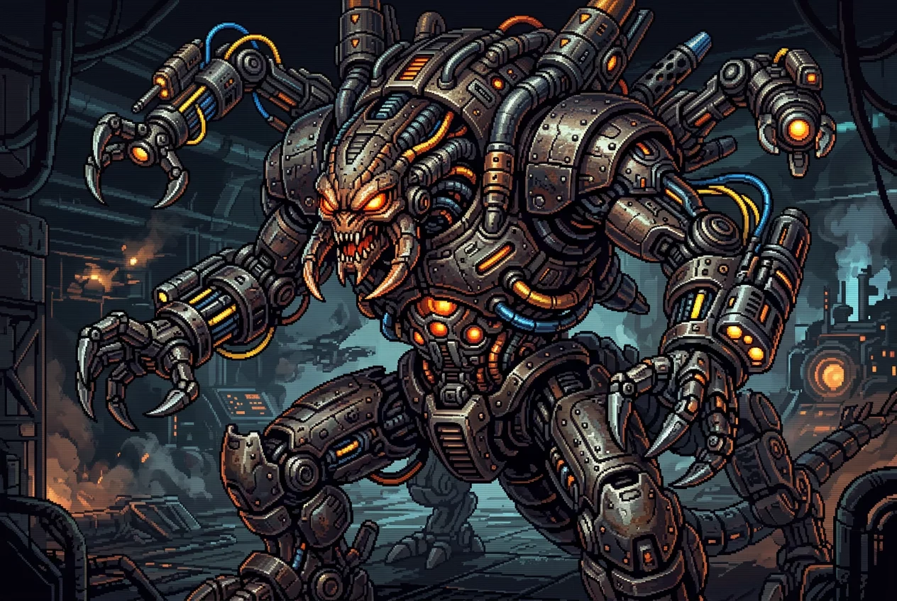 Alien Soldier Classic sprite detail