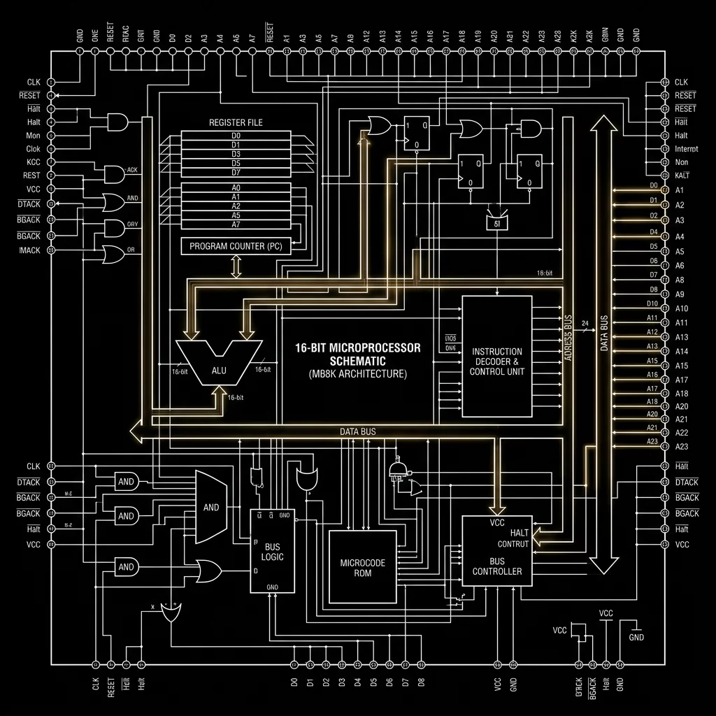 Microprocessor Architecture Diagram