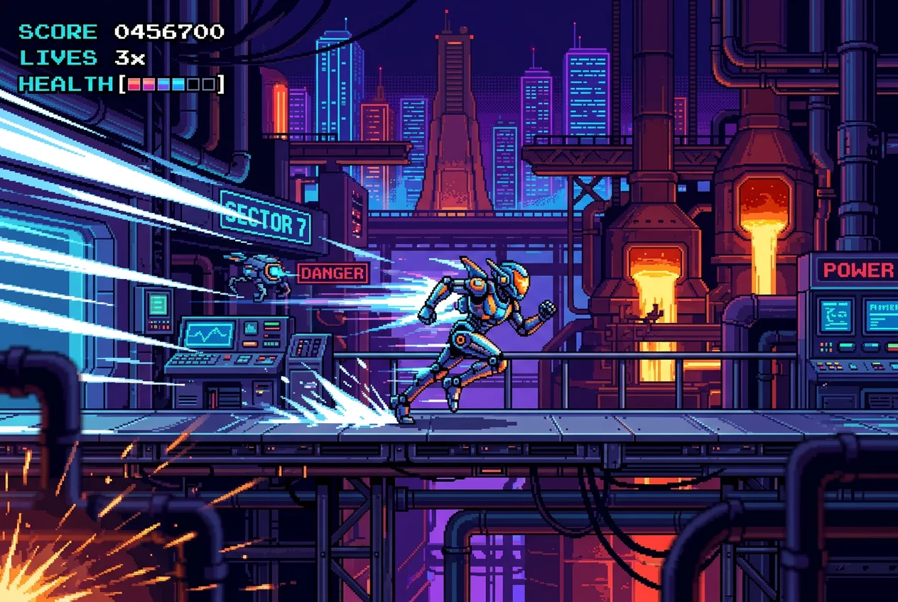 Gear Striker Active Scene