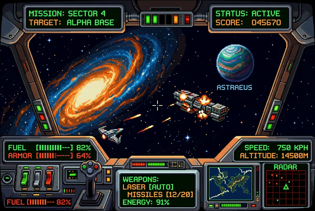Combat Interface Detail