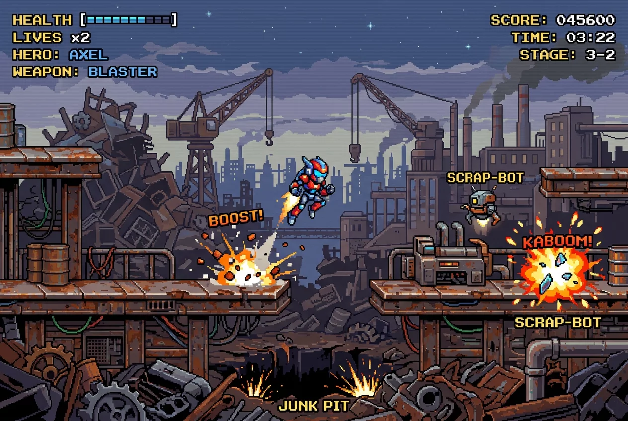 Robotic Quest Gameplay View