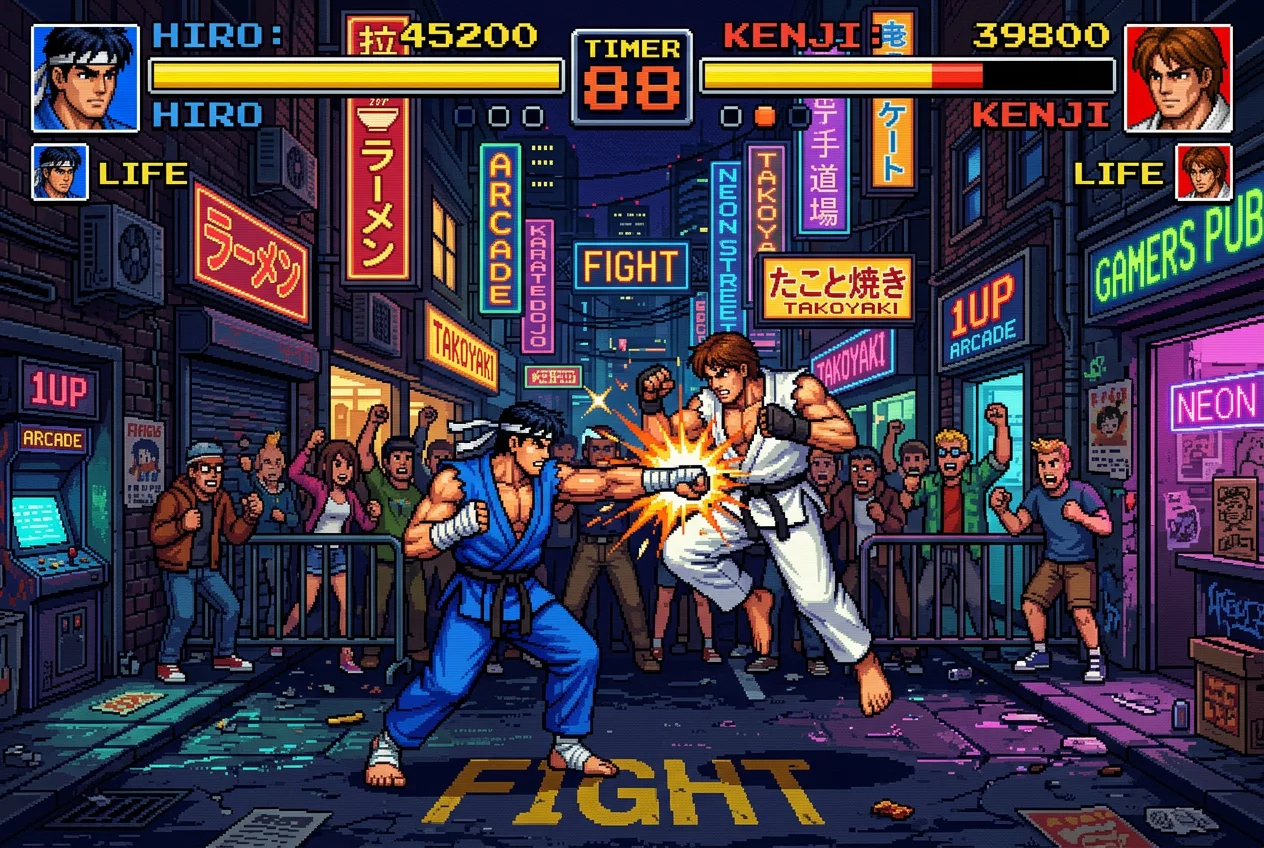 Street Brawlers 16-bit