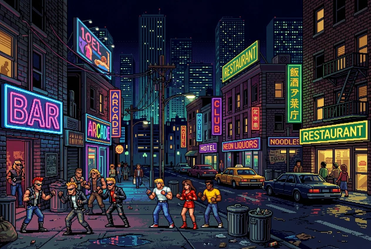 Streets of Rage 2 Sega Urban